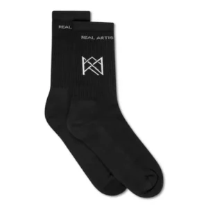 Crown Icon Socks - Black