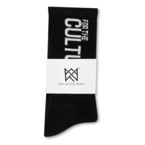 For The Culture Socks - Black