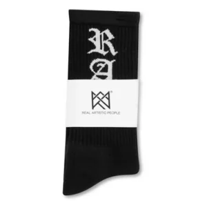 RAP logo socks - Black