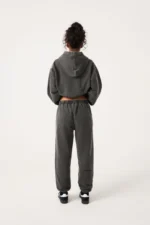 For The Culture Crystal Sweatpants - Charcoal