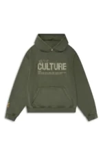 For The Culture Crystal Hoodie - Khaki Green