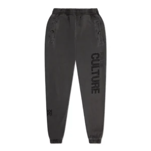 For The Culture Crystal Sweatpants - Charcoal