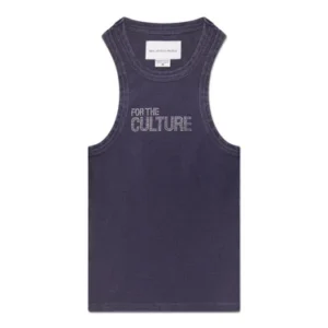 For The Culture Crystal Tank Top - Navy