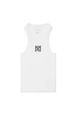 Crown Icon Tank Top - White