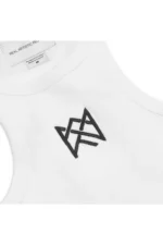 Crown Icon Tank Top - White