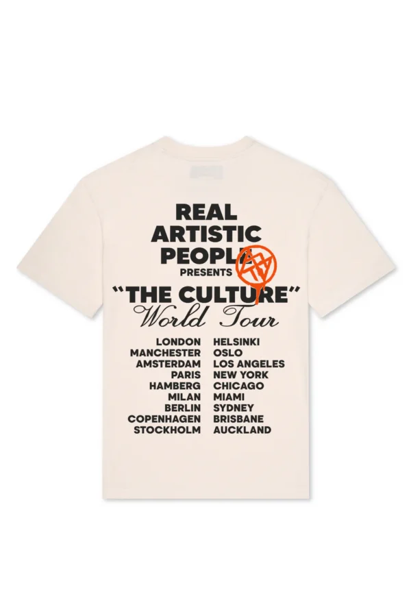 Culture World Tour Heir Tee- Off-White