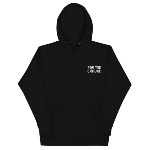 For The Culture - Left Chest Embroidery Hoodie