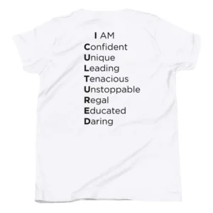 I AM C.U.L.T.U.R.E.D. Awareness Unisex Youth T-Shirt