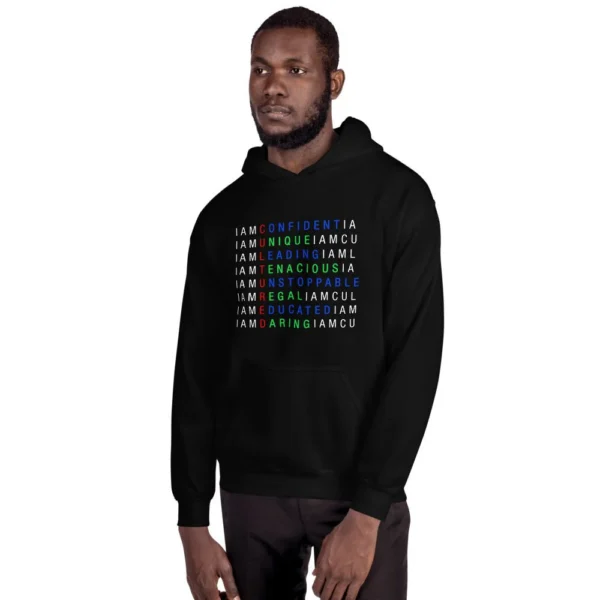 I AM C.U.L.T.U.R.E.D. Crossword Awareness Hoodie