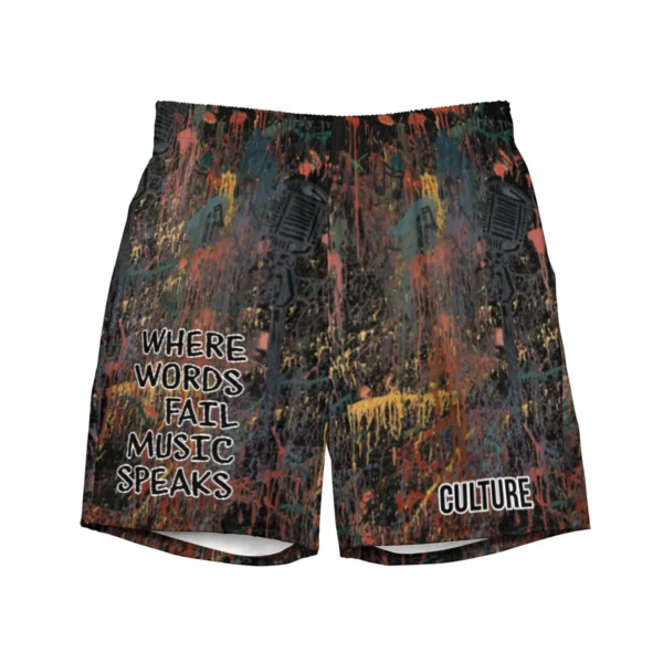 Where Words Fail Men's Swim Trunks