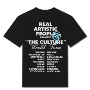 Culture World Tour Heir Tee- Vintage Black