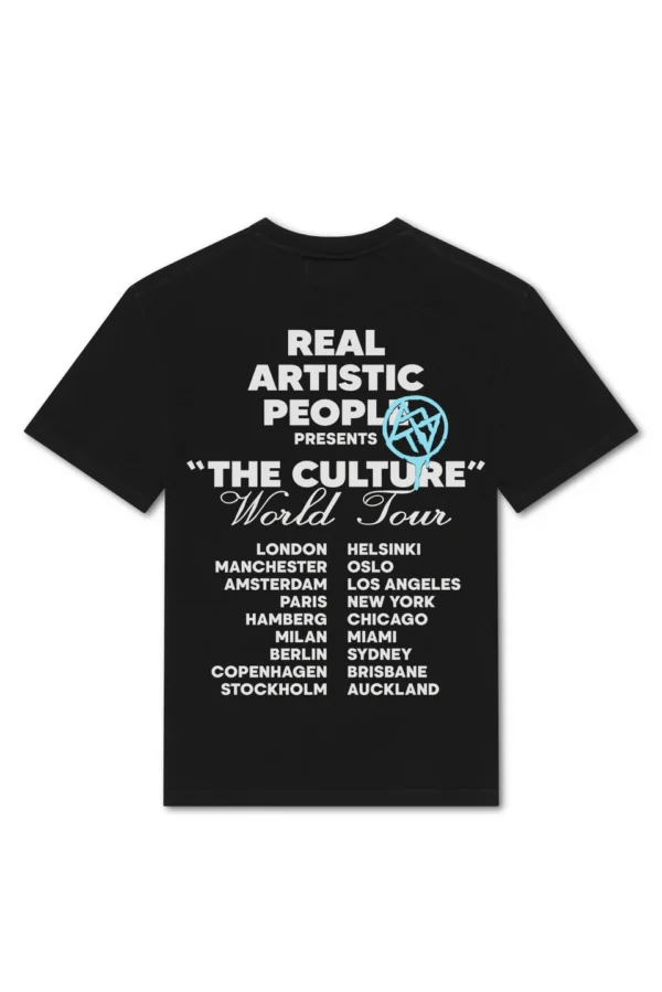 Culture World Tour Heir Tee- Vintage Black